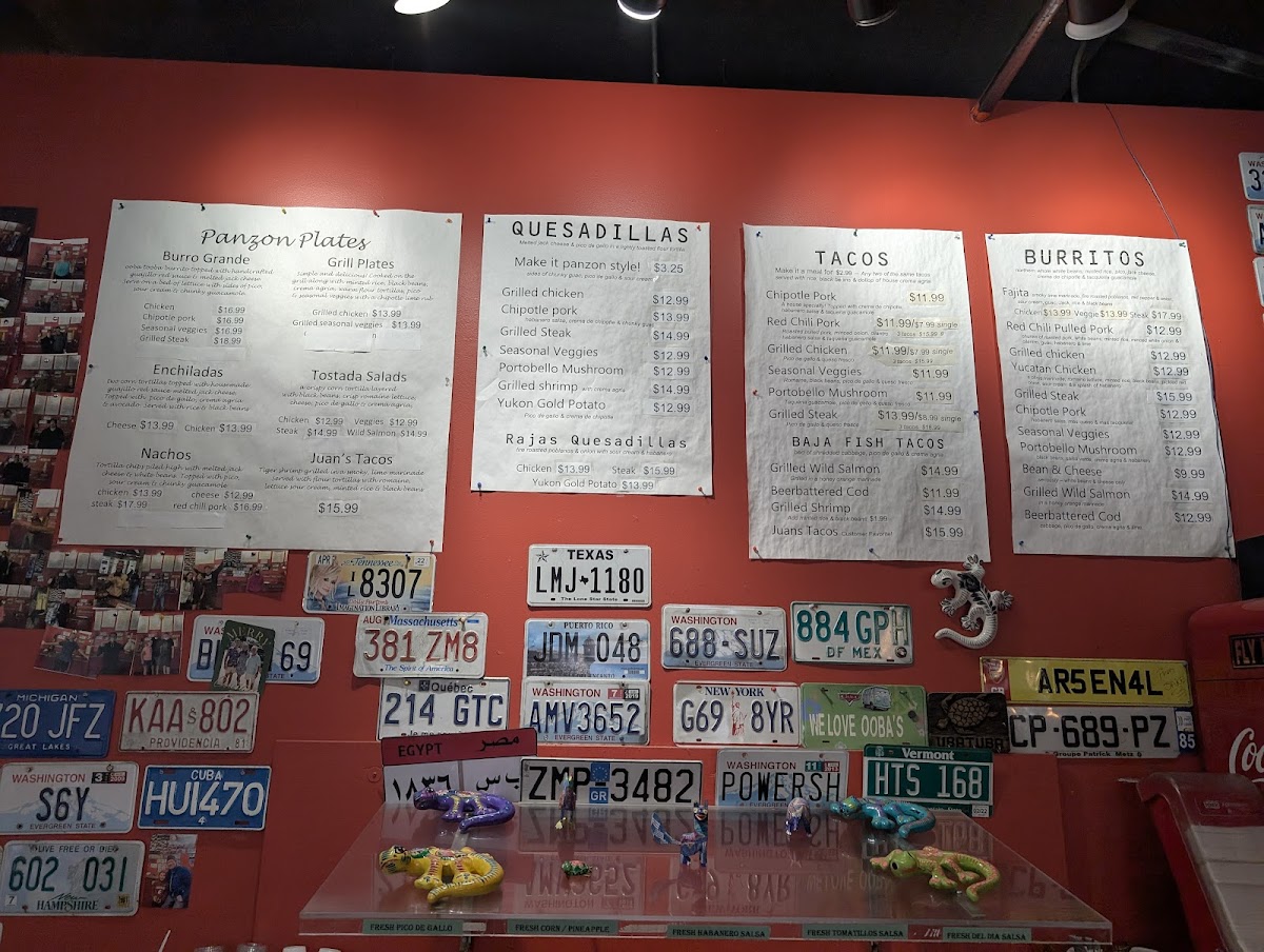 Ooba Tooba Menu - Image 6